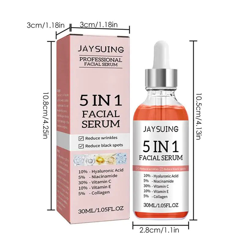 Jaysuing 5-in-1 Facial Essence – Hydrate, Brighten & Renew