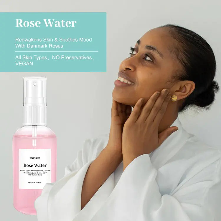 Envisha Rose Water Toner – Refresh, Hydrate & Balance