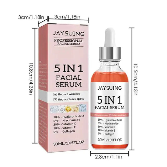 Jaysuing 5-in-1 Facial Essence – Hydrate, Brighten & Renew